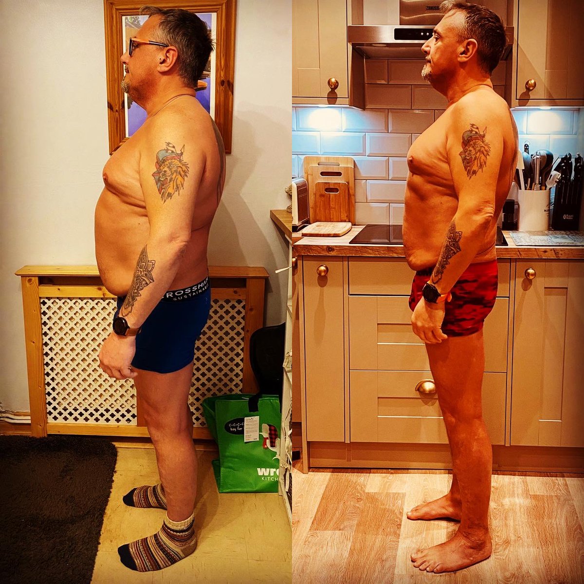 daz_outdoorlife's tweet photo. Slow progress is still progress right? Six months in to the reboot of my health journey and feeling proud #weightloss #weightlossjourney
#gymlife
#fitover50 #inkedandfit #inked #liveyourbestlife #mindset #healthandwellness #mentalhealthmatters #bethechange #boldnotold https://t.co/vIBFYRnTEn