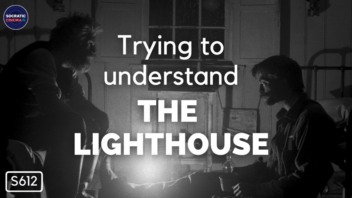 CinemaSocratic's tweet photo. Keeping in the fall spirit we’re going a bit spooky and mysterious. It’s been long awaited, but we’ve finally done it! This episode we’re tackling Lighthouse! #socraticcinema #Lighthouse #RobertPattinson #spotifypodcasts #applepodcasts https://t.co/5miIhhYEvl