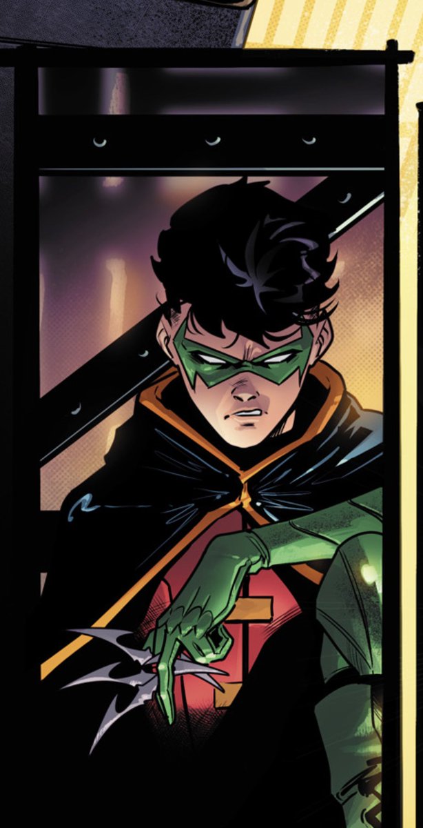 Vasco GEORGIEV (@vascogeorgiev) on Twitter photo Damian is not happy.
Coming up in Batman: Urban Legends.
Fantastic colors by the amazing <a href="/alex_guim/">Alex Guimarães</a> Damian is not happy.
Coming up in Batman: Urban Legends.
Fantastic colors by the amazing <a href="/alex_guim/">Alex Guimarães</a>