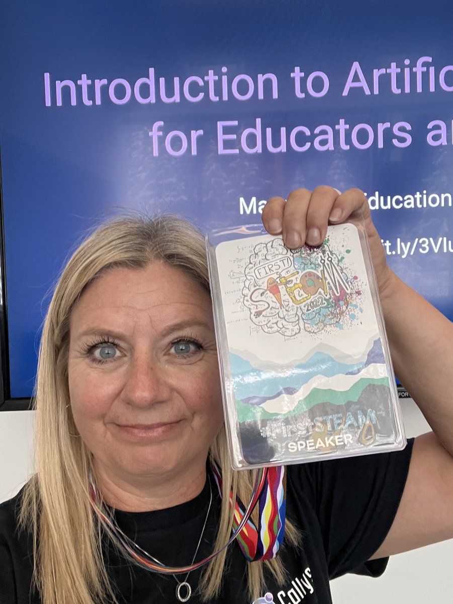 marylgrant's tweet photo. @ #firstSTEAM Check out my @callysto_canada presentation on Introduction to AI for Educators &amp; Artists https://t.co/XNjsYfFJ4o