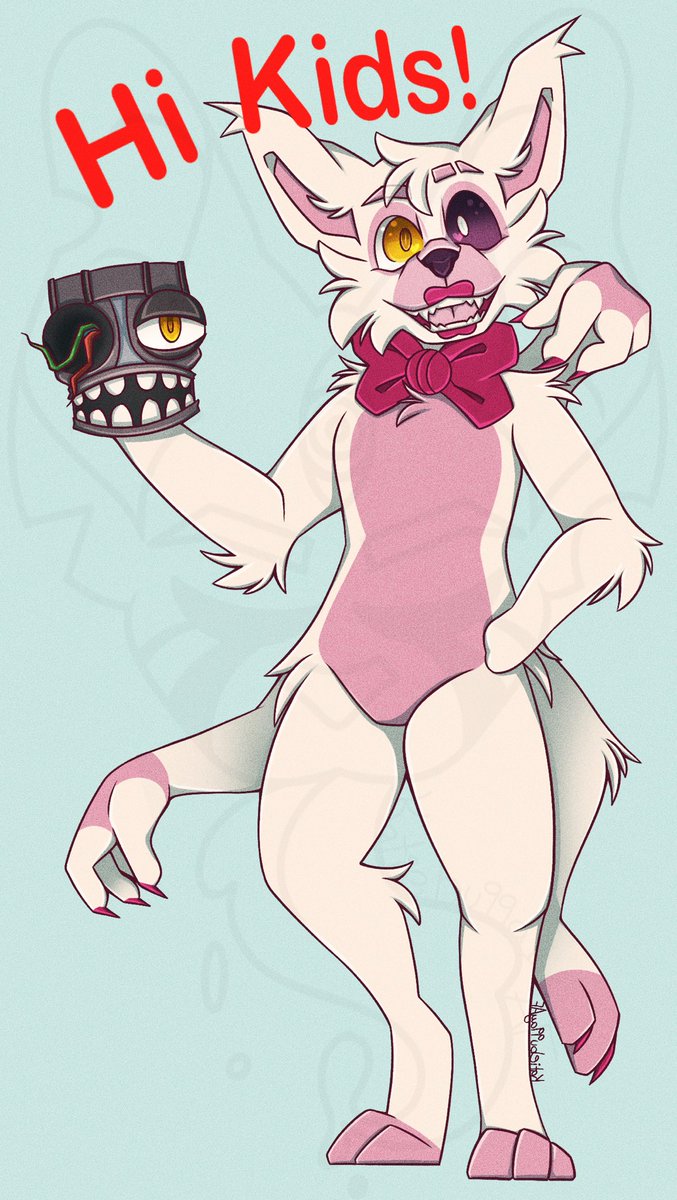 My “realistic” version of mangle. Definitely my favorite fnaf drawing to date Also drawing limbs in the “wrong spot” is fun #fivenightsatfreddy