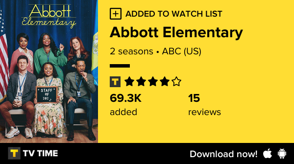 KBWoods24's tweet photo. I've just started following Abbott Elementary https://t.co/XoXxnUn8Ke #tvtime https://t.co/x54m6VgqPZ
