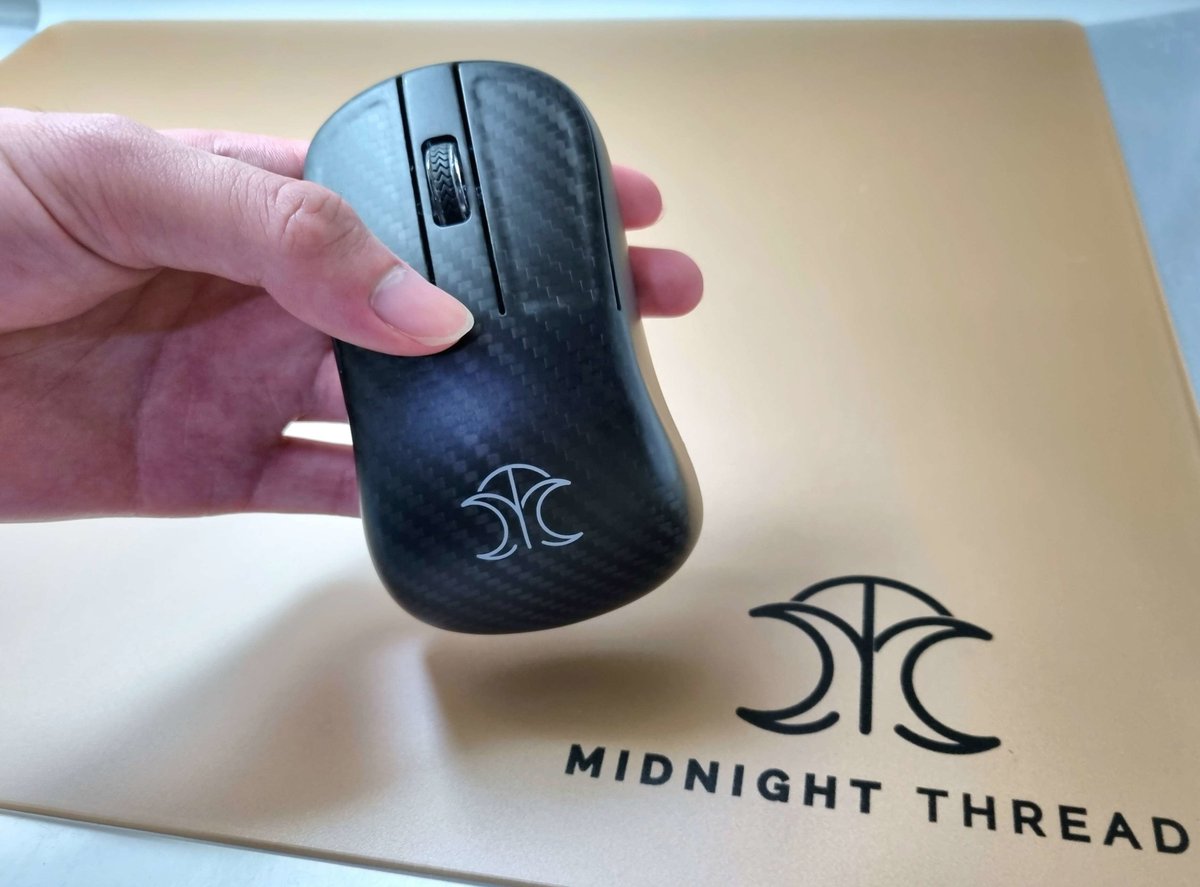 Midnight Thread | C1 Carbon Fiber Gaming Mouse tweet media