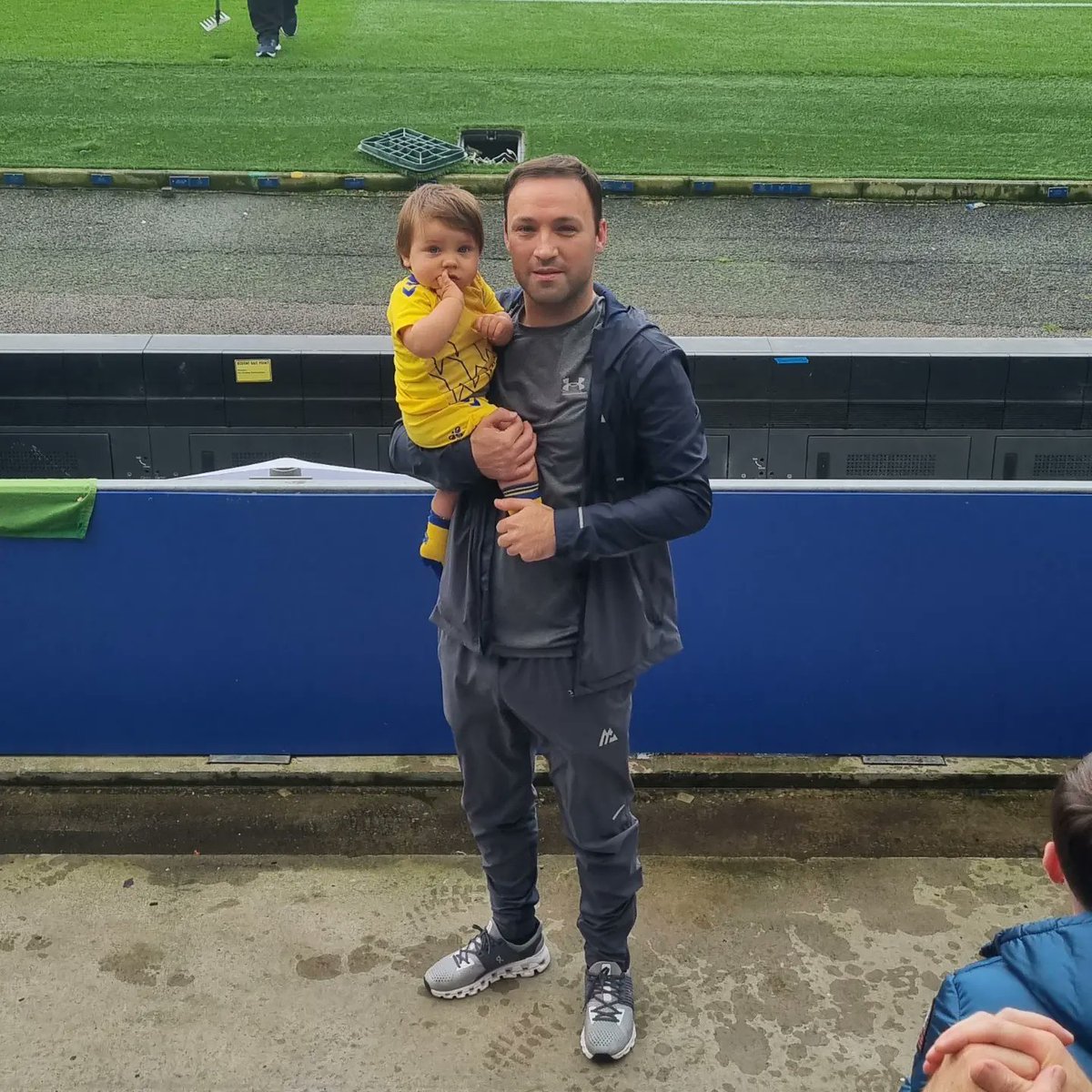 smigg1878's tweet photo. The boys first game 💙💙 https://t.co/H5iMs6hvrH
