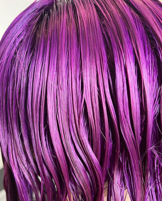 manicpanic_uk's tweet photo. Plum Passion is a beautiful vibrant shade that has definitely stuck to its punk roots 💜🤘 this Plum Passion blowout is everything.

@wundercuthair 🎨

#manicpanicpro #manicpanicprofessional #MPUK #UV #uvhair #collection #haircollection #manicpanicuk #manicpanic #vivid https://t.co/VDqaisDtEH