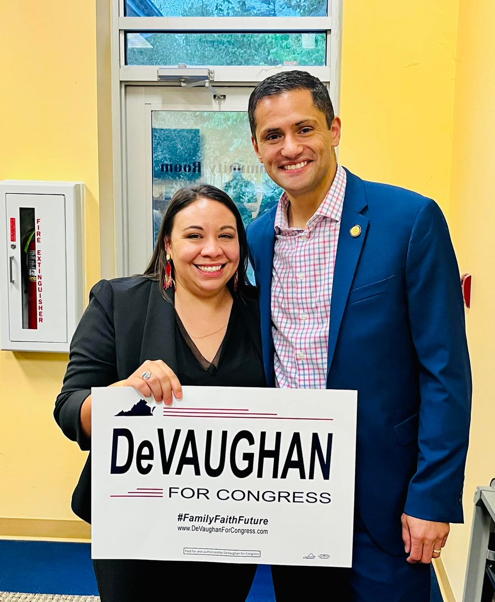 Sam_Rasoul's tweet photo. Taysha is running for the 9th District. She is a resident of Wise, a community leader, and serves as an appointee to the Virginia Council on Environmental Justice. The fightin’ 9th deserves a representative that will fight for them!

https://t.co/xwrQ3wfSu6
#DeVaughanforCongress https://t.co/kscaTjWACv