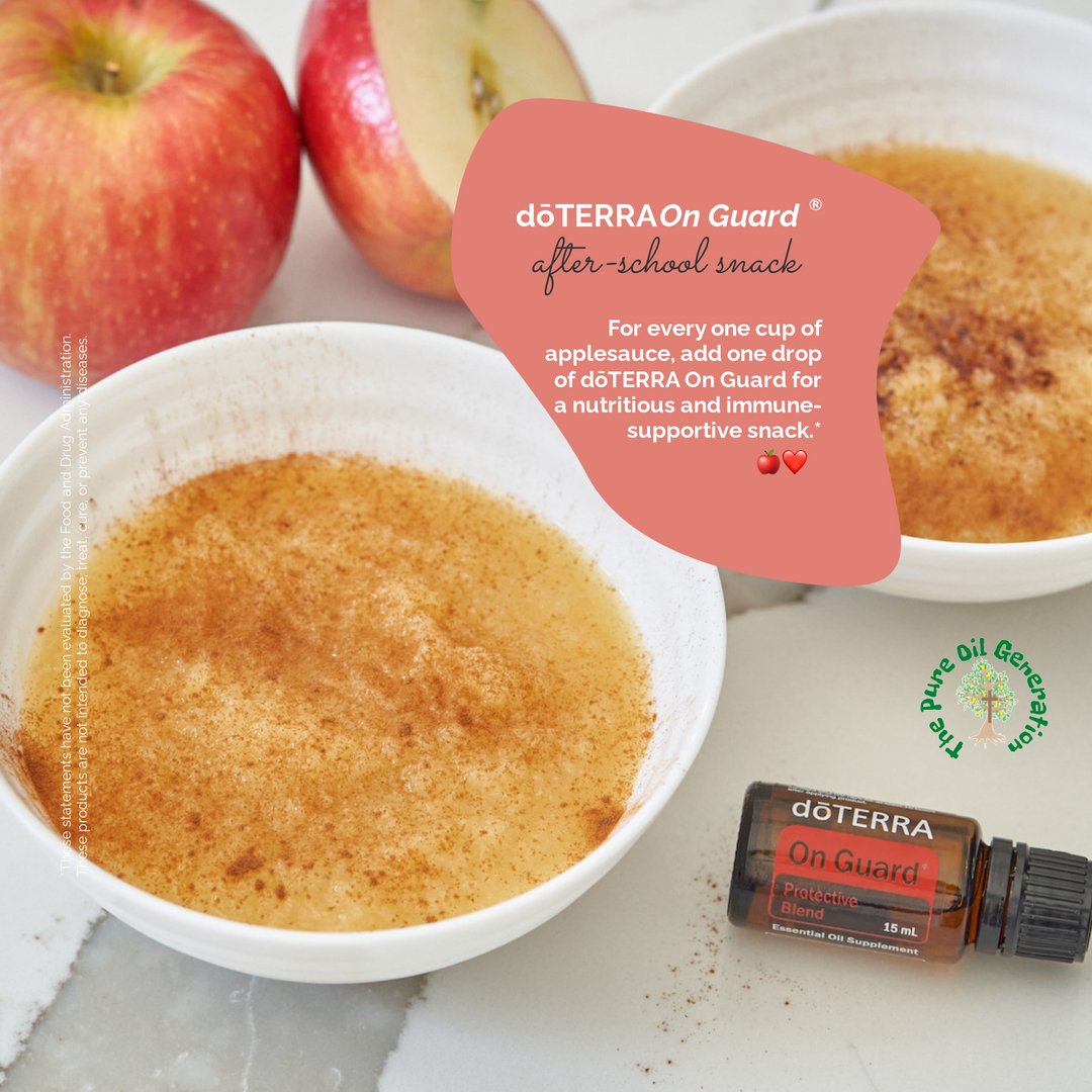 Pureoilgen's tweet photo. #RECIPE: doTERRA On Guard after-school snack. 
Customers click here: https://t.co/X4ODAu4Rvk
If you have any questions click here: https://t.co/MFcIEe5RSX
#doterraessentialoil #pureoilgeneration #ichoosedoterra #newprocucts #onguard #nutrition #eatright #eatwell #healthyeating https://t.co/gm2x0BFtm9