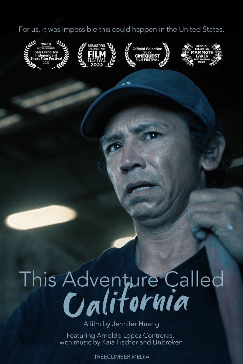 No plans for tomorrow? Join us at the UN Association Film Fest! 1 PM at the Mitchell Park Community Center, Palo Alto. Screening our short doc about recovery from  #labortrafficking, This Adventure Called California.  Deets: bit.ly/3TwjKu6 Q&amp;A and panel to follow.