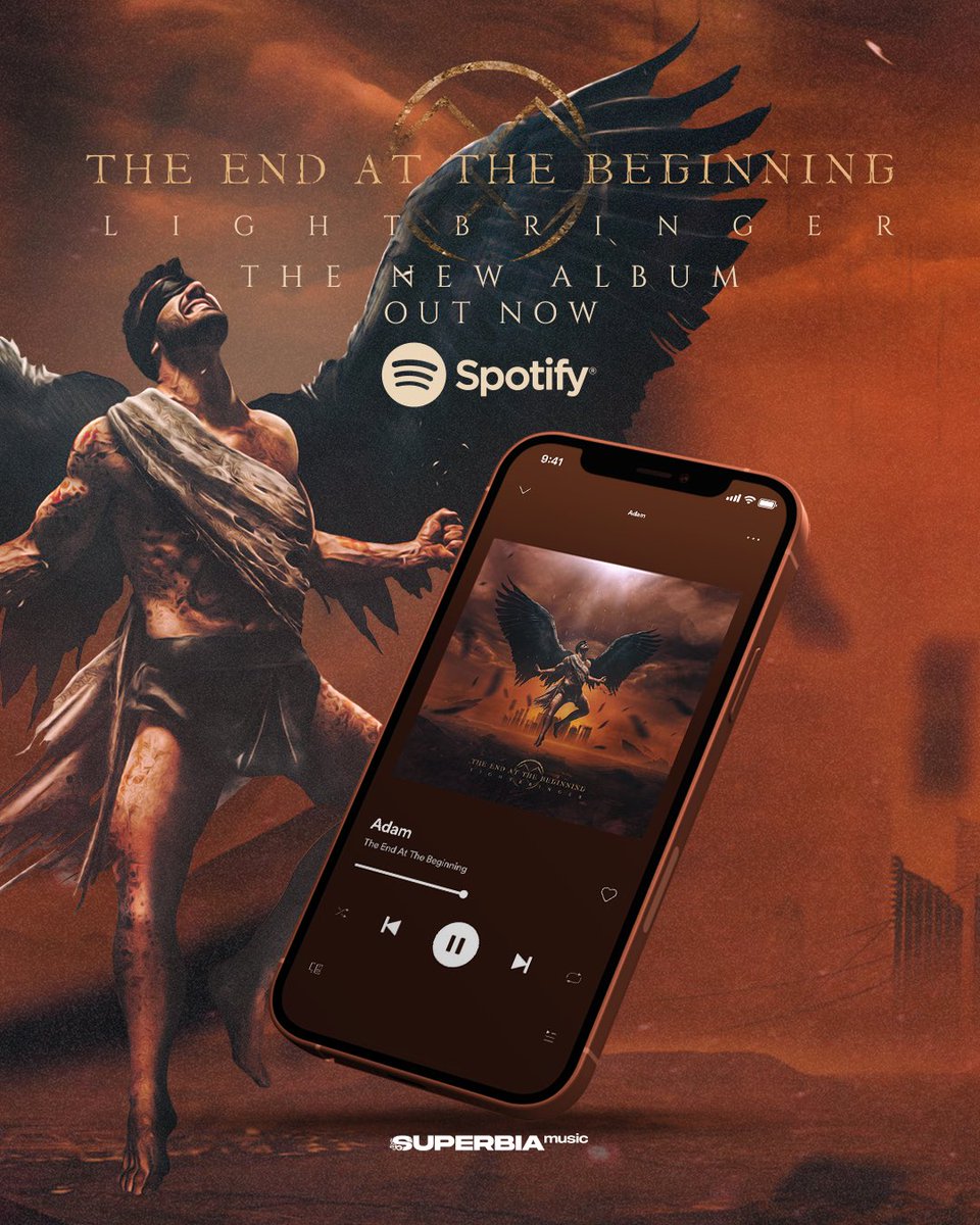 Ladies and Gentlemen, it’s a pleasure for us to announce that our 3rd album “ LIGHTBRINGER” is OUT NOW 🌎 on every music digital platform!!!

Stream it now on your favorite device and let us know what you think about it!