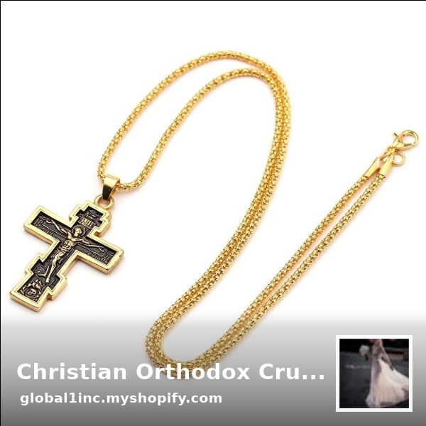 and_gown's tweet photo. Check out this product 😍 Christian Orthodox Crucifix Jesus Cross Pendant Necklace Prayer Big Pendant... 😍 
by Diamond King Shop starting at $21.99. 
Shop now 👉👉 https://t.co/QaCzHNWSE5 https://t.co/ZzNBrBYRYn