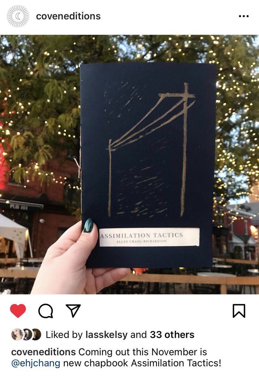 ehjchang's tweet photo. Coming this November with @coveneditions! I will be reading snippets from this beauty tomorrow in #ldnontario at @tapcreativityon ❤️‍🔥 don’t miss myself, @manahilbanduk, @dwjanzen and @doritosher https://t.co/HXGmXmUY5r