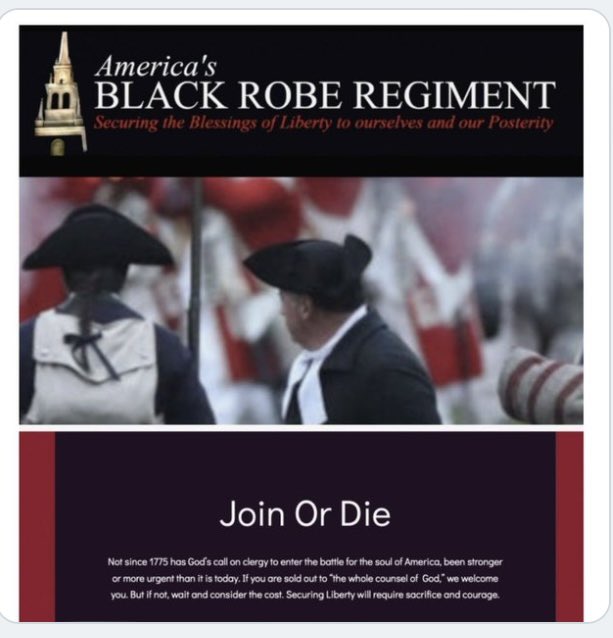 jennycohn1's tweet photo. 🔥BREAKING! The NAR-affiliated America’s Black Robe Regiment—which partnered with the Oathkeepers in 2021—is recruiting new members during Flynn’s NAR-affiliated Reawaken America Tour TODAY in PA. @BucksCoBeacon 1/ https://t.co/EENEeKocgb