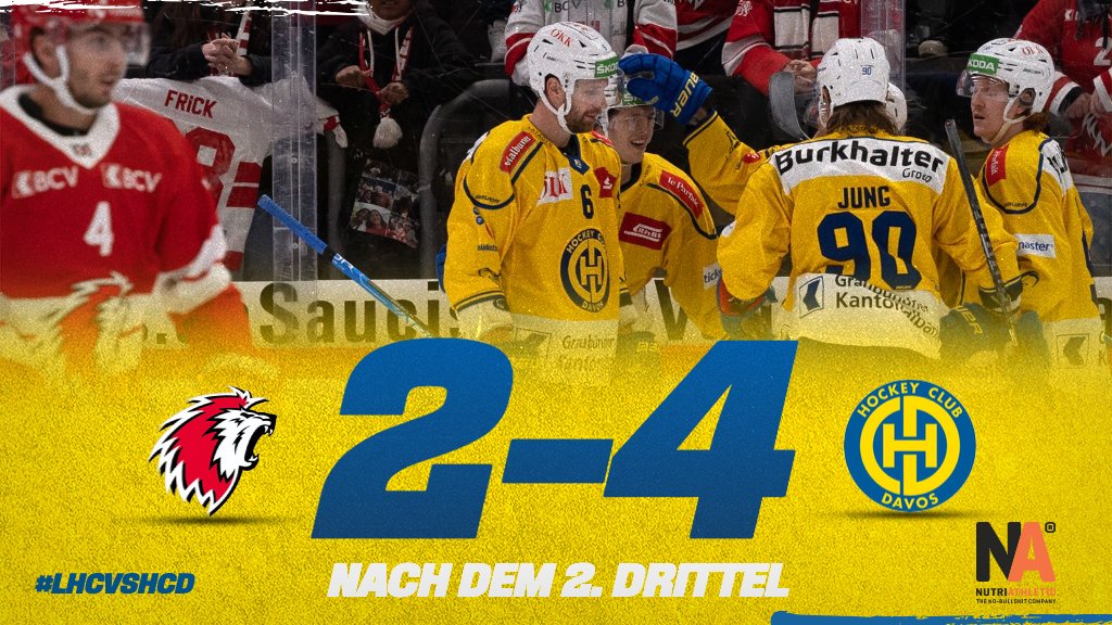 HCD_offiziell's tweet photo. ⏸️ 40' Es läuft was hier in Lausanne. Erst treffen #42Nordström und #96Egli zur beruhigenden 3:1-Führung. Doch nur 13'' später kommt der @lausannehc beunruhigend schnell wieder ran. Danach viel Härte, Strafen und #66Nussbaumer solo mit Treffer Nummer4⃣.
#LHCvsHCD 2:4* https://t.co/7tKhzFTrIA