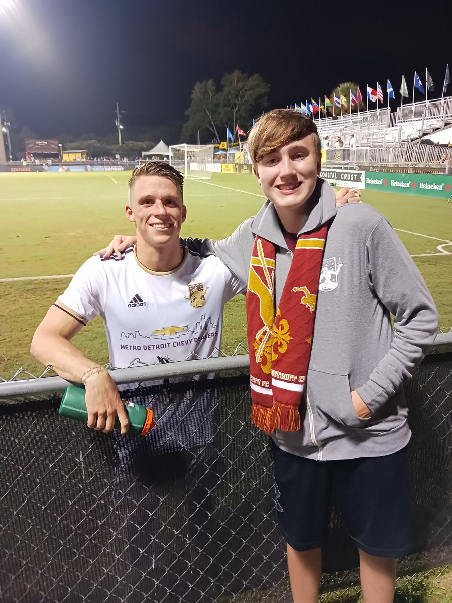 Still don't believe there is a pass <a href="/bradwell7/">Brad Dunwell</a> can't make. You are the man who helps set it all up. Let's go city. <a href="/DetroitCityFC/">Detroit City FC</a>
