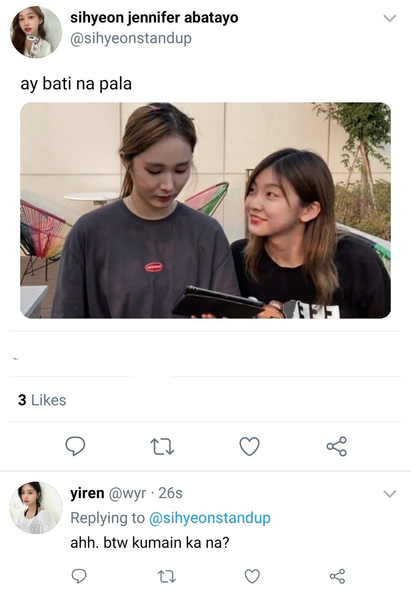 evgbutpinoy's tweet photo. LOW QUALITY

#syeonren and slight #myaonda #miada #onmia (ANO BA SHIP NAME NILA) one tweet au

#SIHYEON #YIREN #MIA #ONDA #시현 #이런 #미아 #온다 #EVERGLOW #에버글로우 https://t.co/iBsdfXuB1v