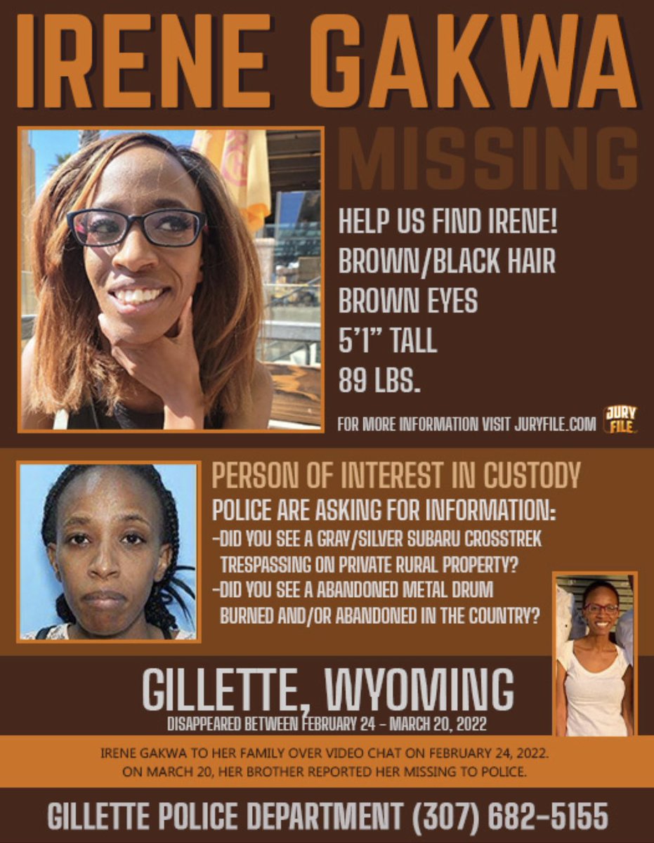 crime_unlimited's tweet photo. #Wyoming #MissingInWyoming #FindIrene https://t.co/ZpTIRD1kML