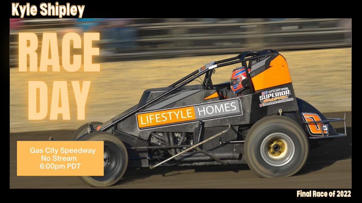 It’s Raceday for the Final Night of our 2022 race season! Let’s end the season off strong tonight!