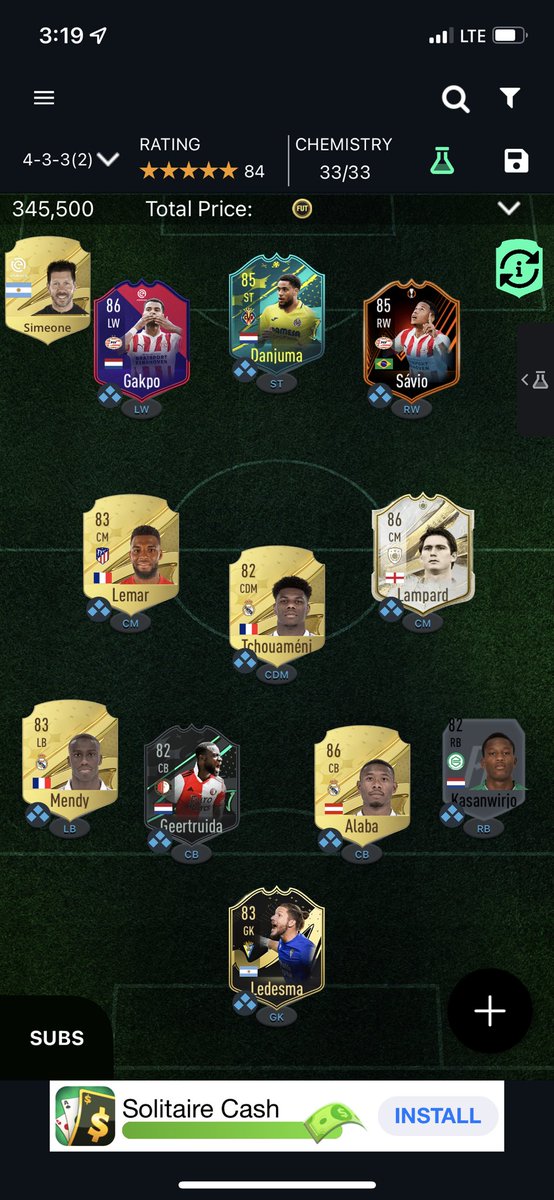 adamachill's tweet photo. @FUT_Rory 170k to upgrade. Where should the money go? And who should I get? Feel like gakpo hasn’t been great recently https://t.co/m8eygPxsd3