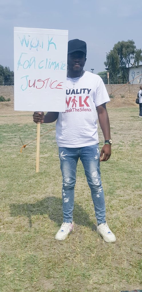 MapaloMwelwa4's tweet photo. Today I took part in the #Equalitywalk with @caritaszambia.I stand firm to call for equality in Climate Justice laws &amp; implementation as well as Equality in student loans for all. Access to EDUCATION should not be limited to Government Institutions on that basis. https://t.co/t4WrGFqEbb