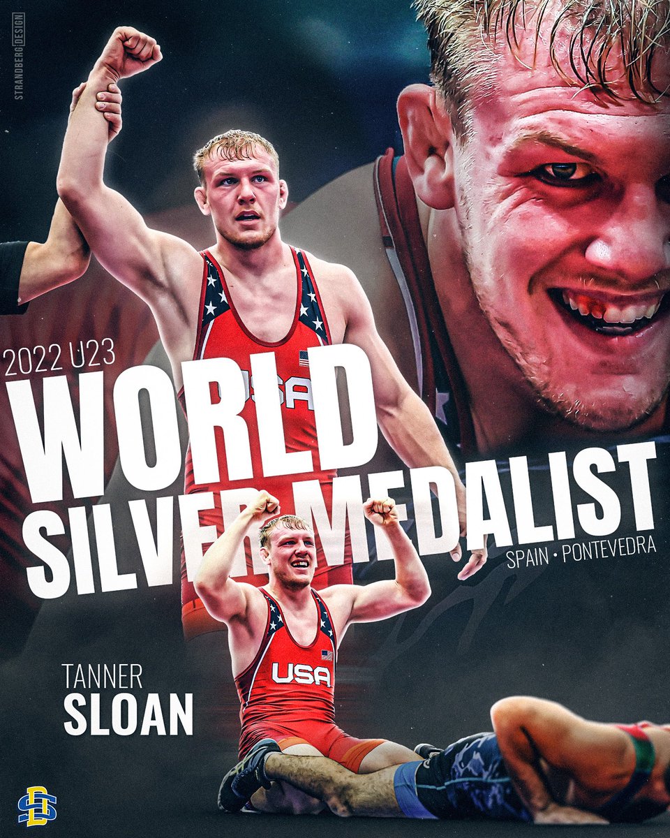 Another World Championships, another World Medal for the Jackrabbits ✌️

Congratulations to <a href="/T_Sloaner/">Tanner Sloan</a> on earning a silver medal at the U23 World Championships 🥈 #GetJacked