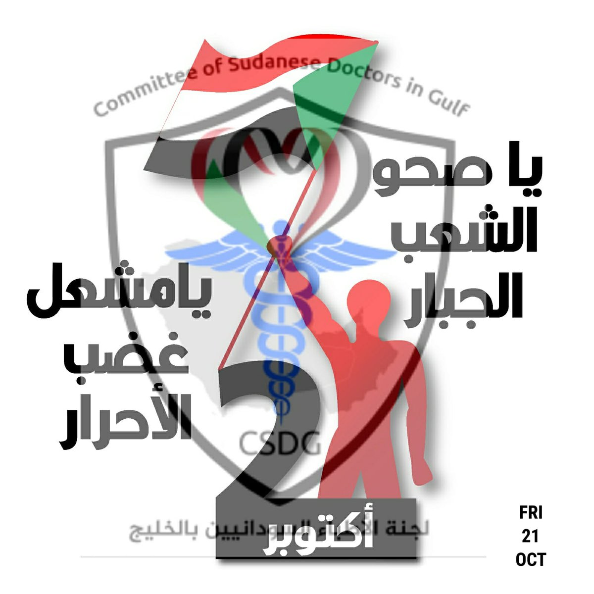 CSDGSUDAN's tweet photo. بيان هام
الشعب سينتصر..
انتهى https://t.co/1DfuJdoiFf
