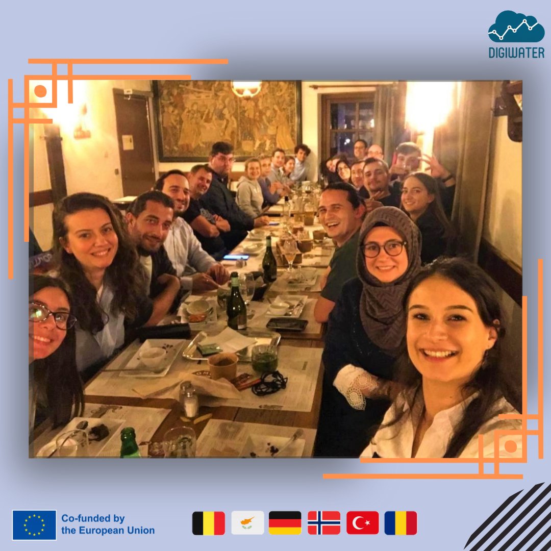 On the third day, our students continued their #group #work on tackling water-related problems with #digital #tools. We viewed the #wastewater #treatment plants with a short course. In the evening, we had a #fun #dinner at an authentic restaurant!👇🔗🍽️

waterharmony.net/digiwater/#inn…