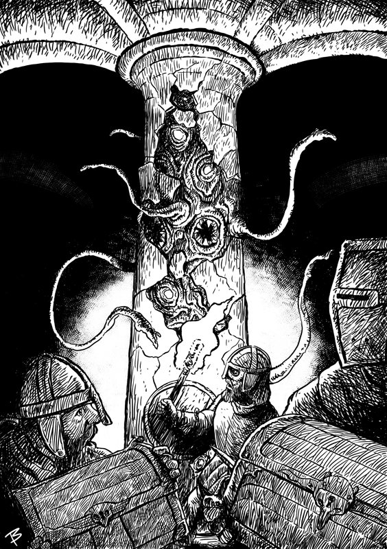 Treacherous Pillar by Jerry Boucher 