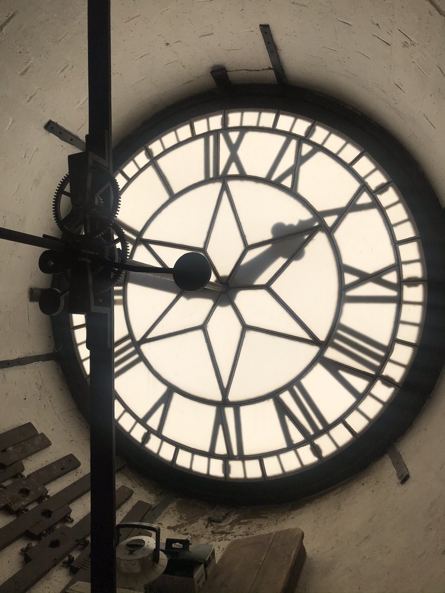 LoisHarding's tweet image. We were so lucky to have a tour of the #Coalbrookdale church bell tower today for Lily’s homework. It was so fascinating!