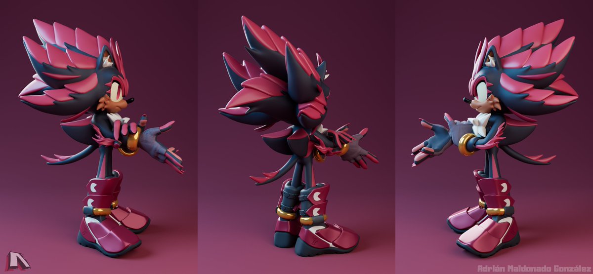 Fermadr0x's tweet photo. Ended up doing the whole character😋
Shadow the hedgehog based on @IndigoBeatss design!

#SonicTheHedeghog #ShadowTheHedgehog https://t.co/PMNnbRFfyV