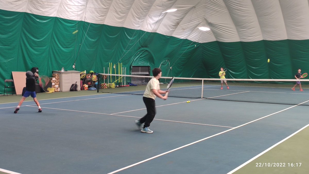 boscoffernandes's tweet photo. Elite MatchPlay on in full swing @HEADStartTennis @bigteddykgb @BandariRishabh . We got this #LongTermPlayerDevelopmemt https://t.co/zZvqJWHEwh