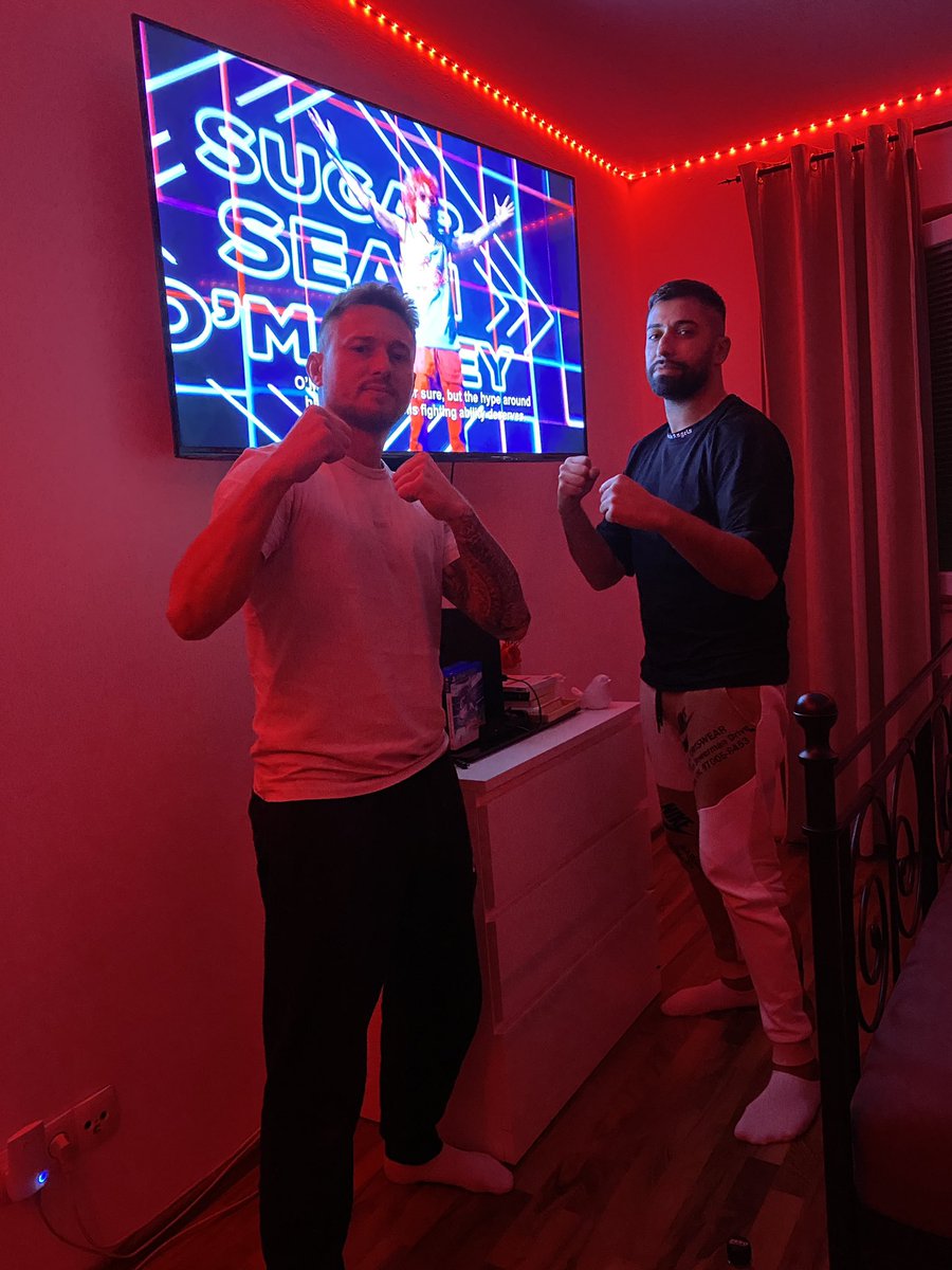 #daznfightclub mega hyped 💯