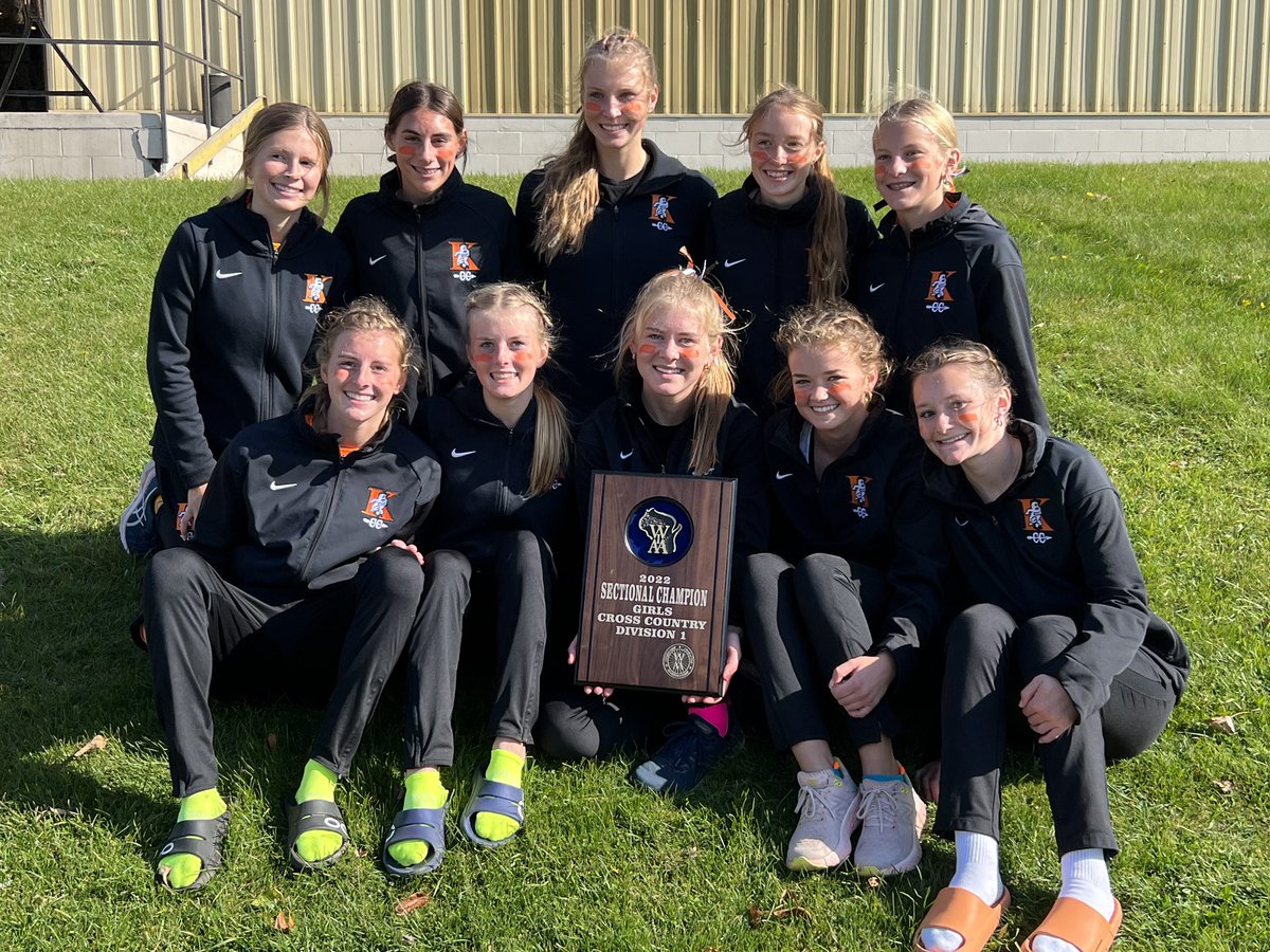 What a day at the Manitowoc XC Sectional Meet! The <a href="/KaukaunaX/">Kaukauna XC</a> Girls are your Sectional Champs and are STATE BOUND! The boys took 5th! Aaron Schimke &amp; Andrew Milhans also qualified for the State Meet on 10/29 at Ridges Golf Course in WI Rapids! Let’s get that Gold Ball 👻🎽👏🏻!!