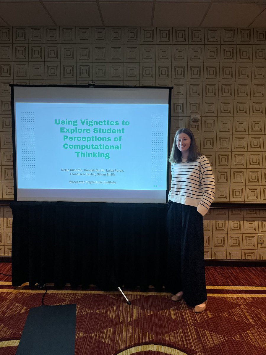 So much fun presenting our computational thinking research at @PsychNewEngland and @NERAconference this week!! @LSTWPI @hansmith1123 @Paul_PachecoJr