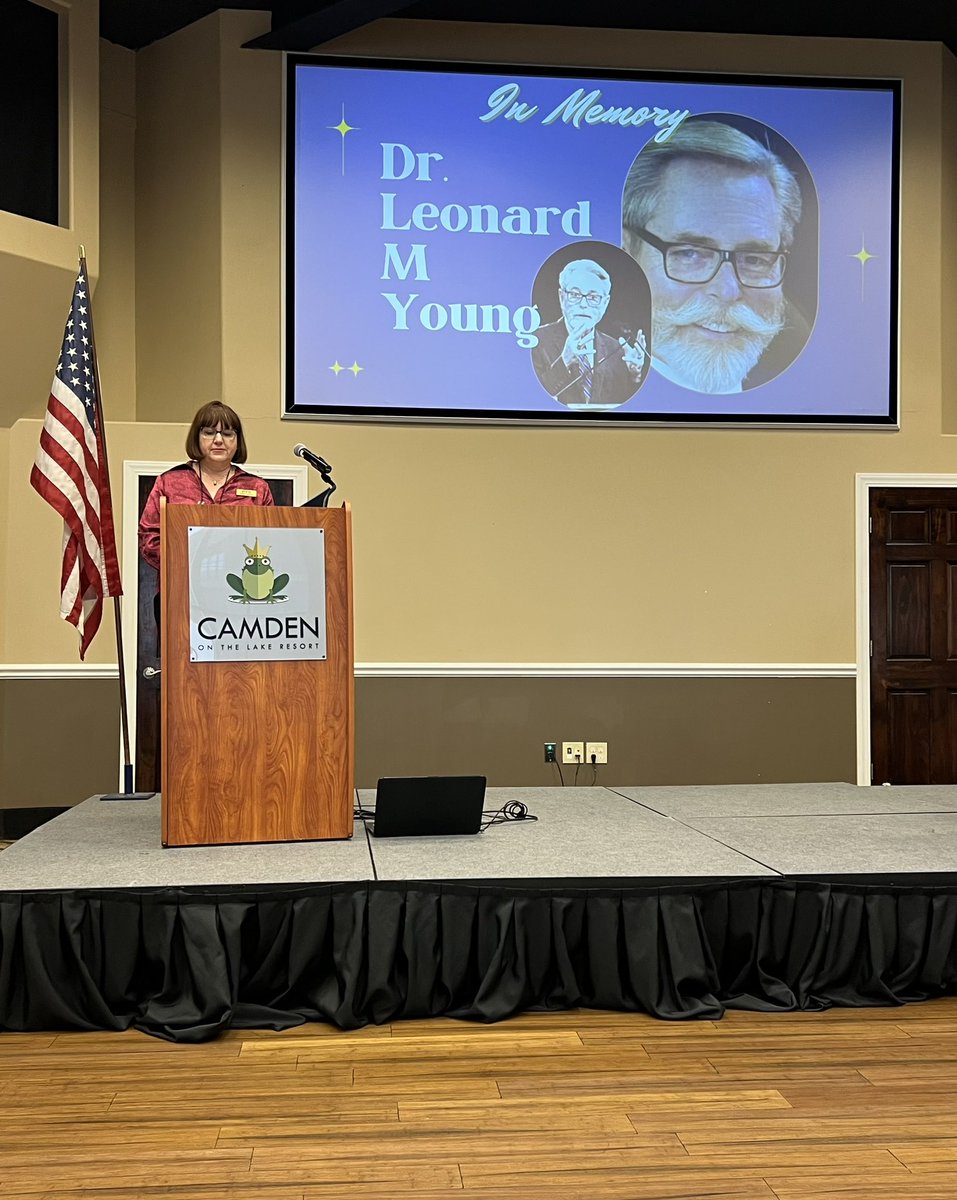 Honoring those who served before us and remembering Dr. Young. #pastpresidents #moptaloud #remembrance