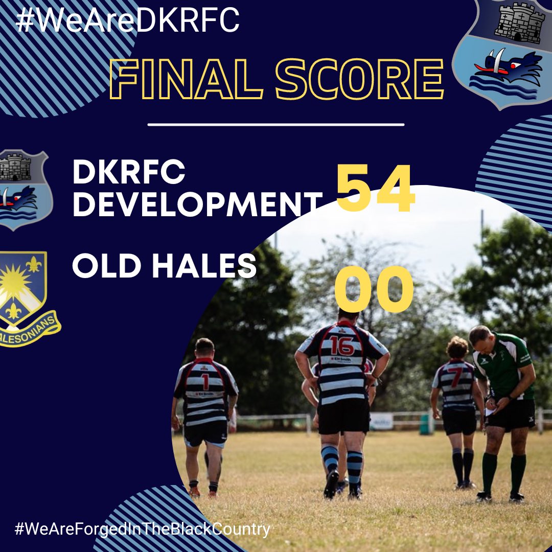 DKRugbyClub's tweet photo. 🐗 TODAYS RESULTS…
🚀 Three teams, three results … our 1s go TOP of the league, it may not have been pretty today, but what a win…well done to all the boys who played today!
#WeAreDKRFC #threeteams #threeresults #wellplayedboys #topoftheleague #weareforgedintheblackcountry https://t.co/1USCVGAyXG