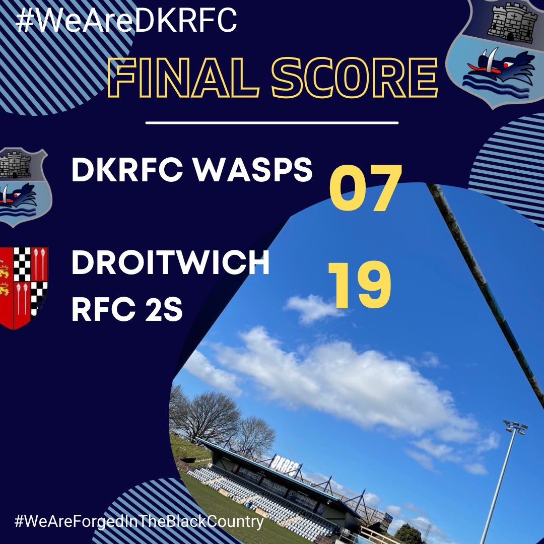 DKRugbyClub's tweet photo. 🐗 TODAYS RESULTS…
🚀 Three teams, three results … our 1s go TOP of the league, it may not have been pretty today, but what a win…well done to all the boys who played today!
#WeAreDKRFC #threeteams #threeresults #wellplayedboys #topoftheleague #weareforgedintheblackcountry https://t.co/1USCVGAyXG