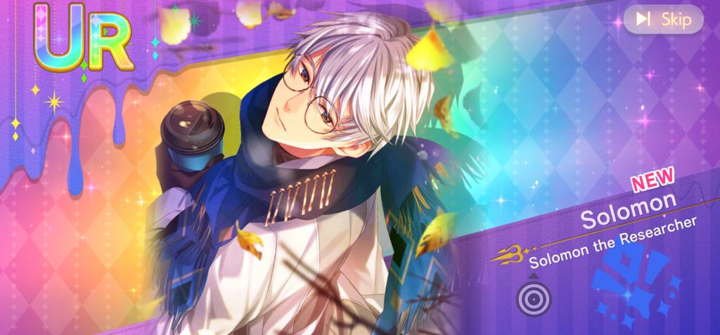 Starlight151985's tweet photo. AHHHHH! I finally got this Ur card!๐๐๐๐ I will do my best to get Mammon and Leviathan card too!
#obeyme #Solomon #Nightmare #game #Urcard https://t.co/KpMS1b6evH