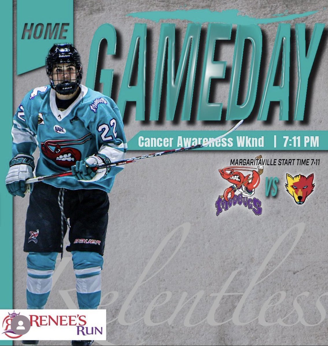 clawsupboosters's tweet photo. It’s game day!! Join us as our Mudbugs take on New Mexico!  Puck drop is 7:11pm🦞🦞 https://t.co/bGwD7CceDp