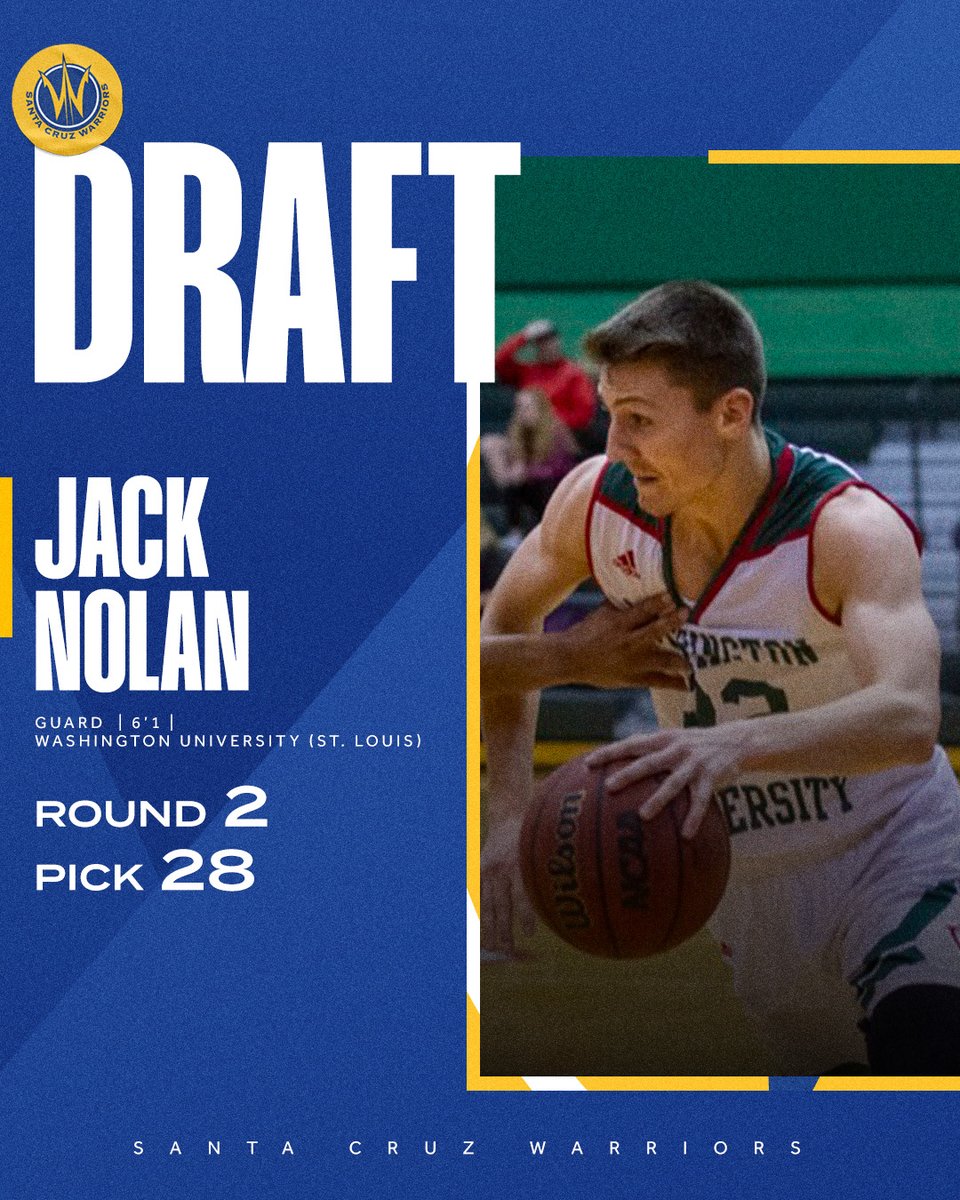 Guard Jack Nolan, No. 28, Santa Cruz Warriors 