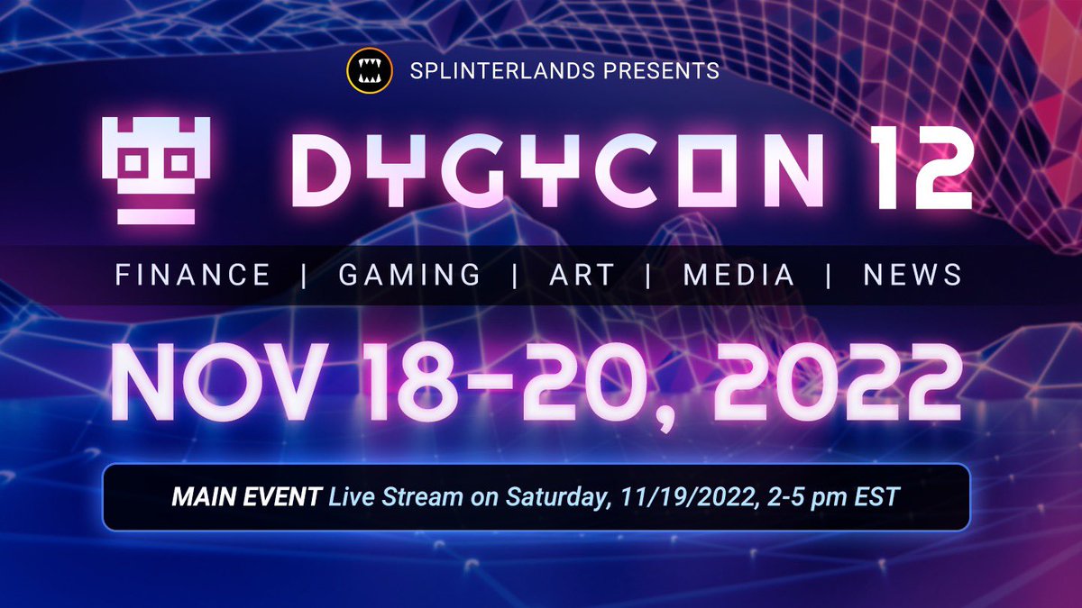 dygycon's tweet image. Early RSVP is here for DYGYCON 12!
tinyurl.com/dygycon12
#dygycon #dygycon12 #d12