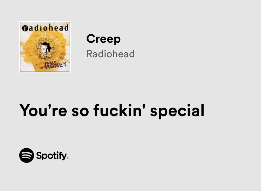 radiohead / creep