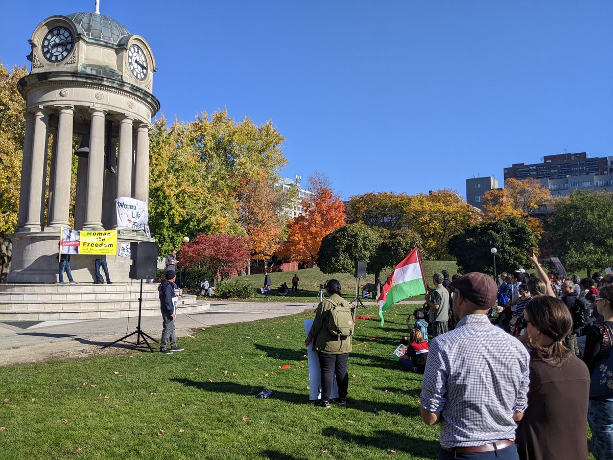 iamdanweber's tweet photo. Proud of our Iranian-Canadian community for taking a leadership role in standing up to this tyranny. #Iran #MahsaAmini https://t.co/RIeEVCRlWP