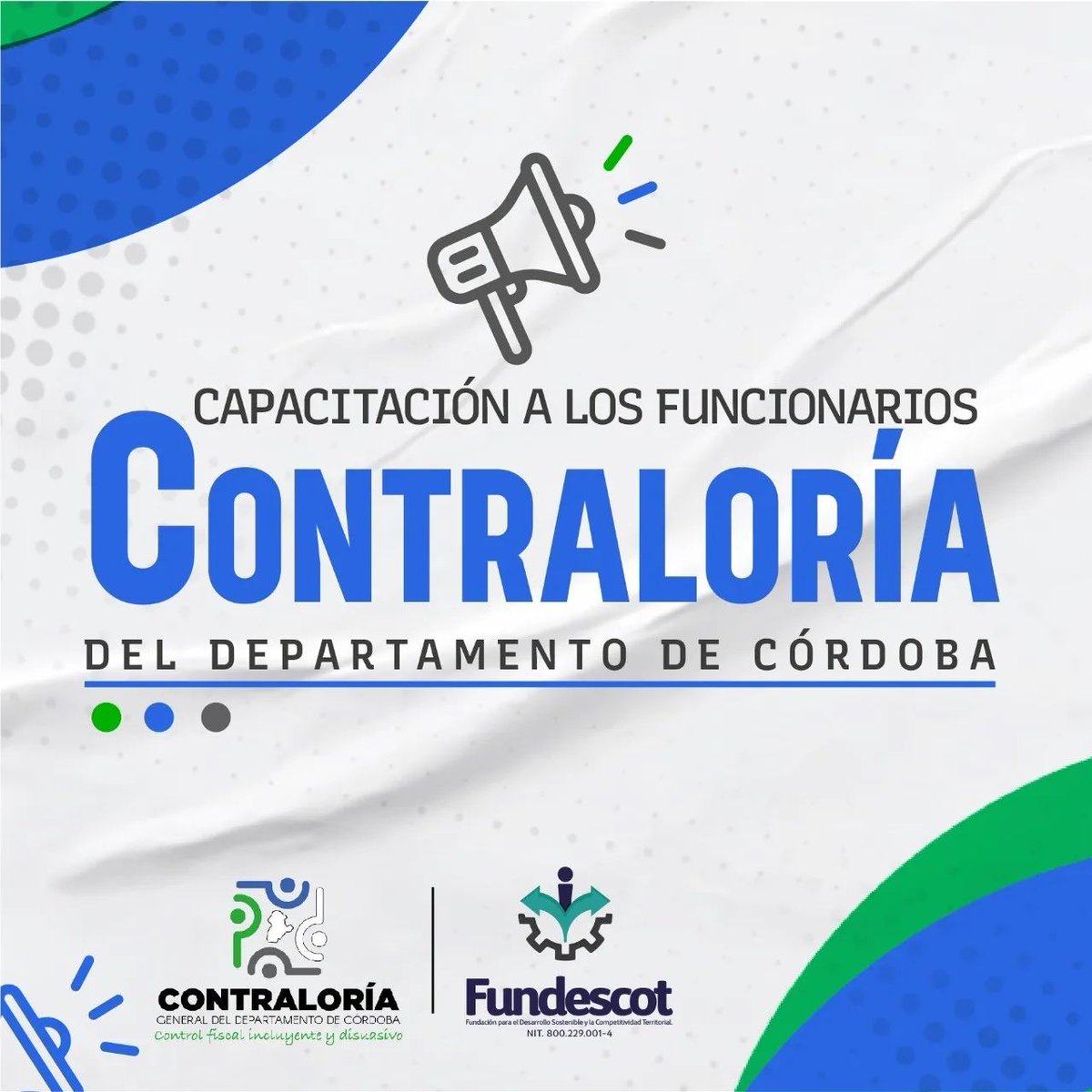 La <a href="/Contraloria_Cba/">Contraloria Cordoba</a>  brinda capacitaciones gratuitas para funcionarios públicos, veedurías y ciudadanía en general.   Consulte aquí toda la información facebook.com/contraloriagen…
Los interesados pueden comunicarse a los teléfonos 7820173 y 7897402 en #montería