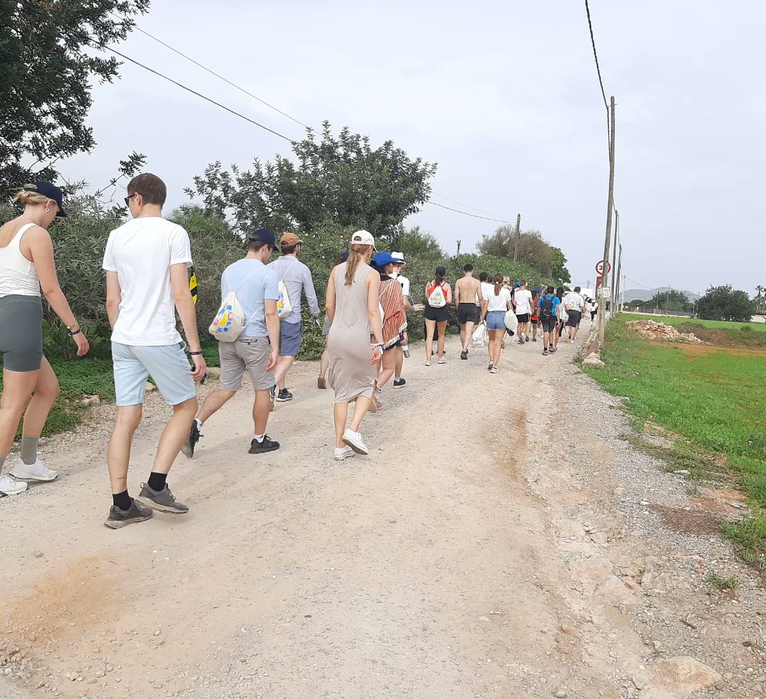 Rutas Saludables colabora con Richard Rodríguez de Senderistas. Nuestra labor guías estáticos. Nos lo hemos pasado genial <a href="/SalutGOIB/">Conselleria de Salut</a> <a href="/asef_ibsalut/">asef</a>