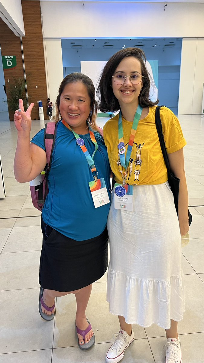 vintasoftware's tweet photo. 🇧🇷 Estamos ansiosas pra assistir sua palestra!
🇺🇸 We're eager to watch your keynote!

@laisvarejao @mariatta  @pythonbrasil #pybr #vintanapybr #pythonbrasil2022 https://t.co/XVqGXBlpTt