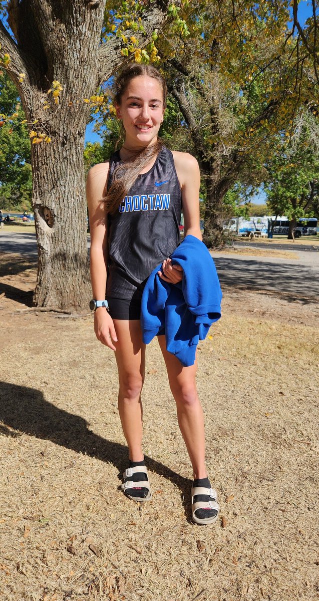 ChoctawHS_XC's tweet photo. Congulations to the boys and Hannah de Gaston on qualifying for the state meet!! Boys finished 5th at regionals and the girls finished 8th.

#followus 
#GoldStandard https://t.co/wyqyCh4Quu