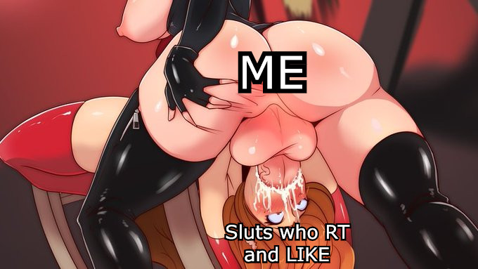 EleanorPsycho's tweet photo. Do it my sluts
#Futadom #Futanari #FutaRP #LewdRP https://t.co/w68MmYGUNW