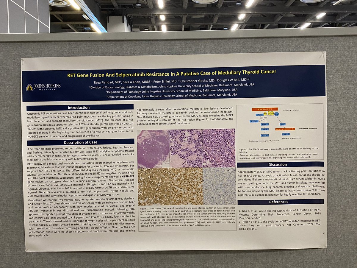 Division of Endocrinology (@endohopkins) on Twitter photo 🤩Kudos to our 2nd year fellow <a href="/RPishdad/">Reza Pishdad</a> on presenting his poster at #ATA2022! (Co-author <a href="/saraatiqkhan/">Sara Atiq Khan</a>) Our thyroid faculty Drs Jenna Mammen and Doug Ball seen here visiting the poster! <a href="/AmThyroidAssn/">American Thyroid Association</a> <a href="/MdSidhaye/">Aniket Sidhaye, MD</a> 🤩Kudos to our 2nd year fellow <a href="/RPishdad/">Reza Pishdad</a> on presenting his poster at #ATA2022! (Co-author <a href="/saraatiqkhan/">Sara Atiq Khan</a>) Our thyroid faculty Drs Jenna Mammen and Doug Ball seen here visiting the poster! <a href="/AmThyroidAssn/">American Thyroid Association</a> <a href="/MdSidhaye/">Aniket Sidhaye, MD</a>
