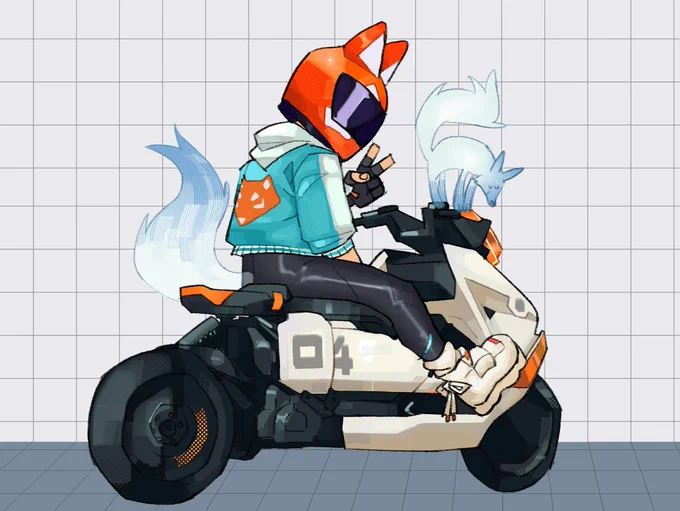 Wait til you see me on my bike #Overwatch 