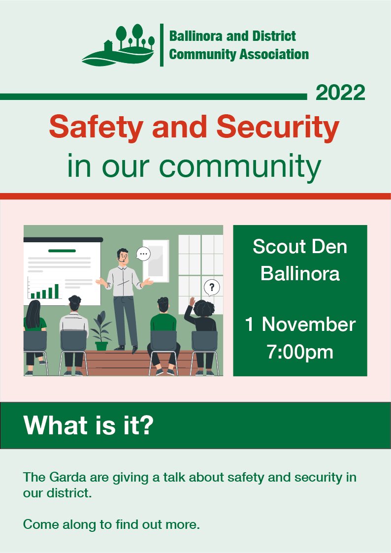 BallinoraComm's tweet photo. All welcome.  Tues Nov 1st @ 7pm https://t.co/keYTprJJA4